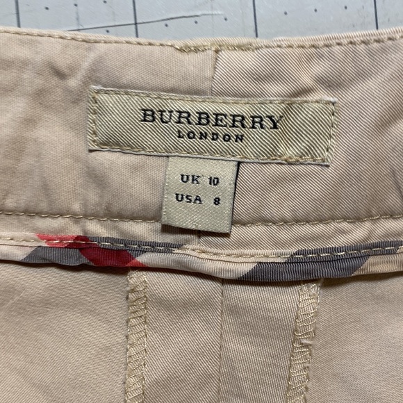 Burberry Womens Kahkis🔥 Classic Tan w/ Nova check interior detailing, FLAWLESS! - Picture 5 of 16